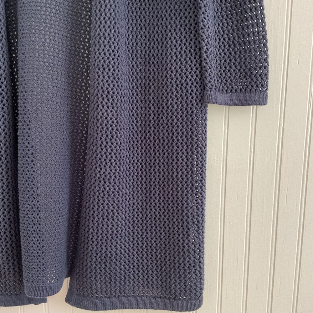 Marine Layer Remy Open-Front Crochet Cardigan - Picture 6 of 9